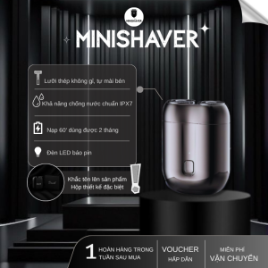 Máy Cạo Râu MiniShave - Màu Đen